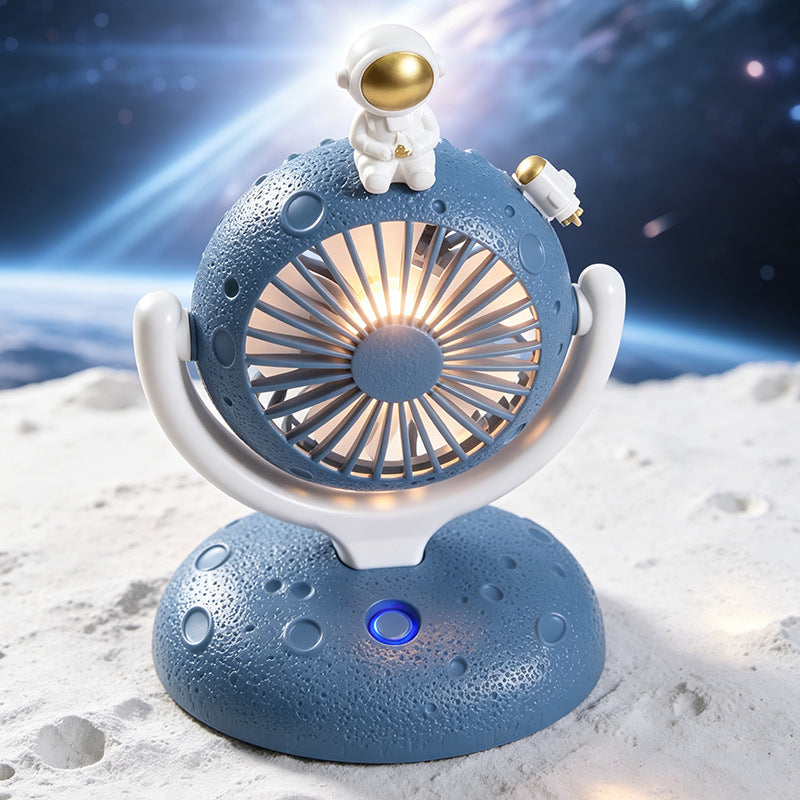 Women Portable USB Desk Fan with Creative Astronaut Design Stornfield