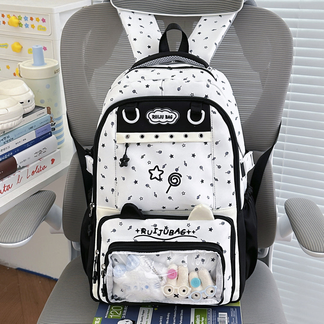 Decorative Plush Cartoon-Themed Backpack Stornfield