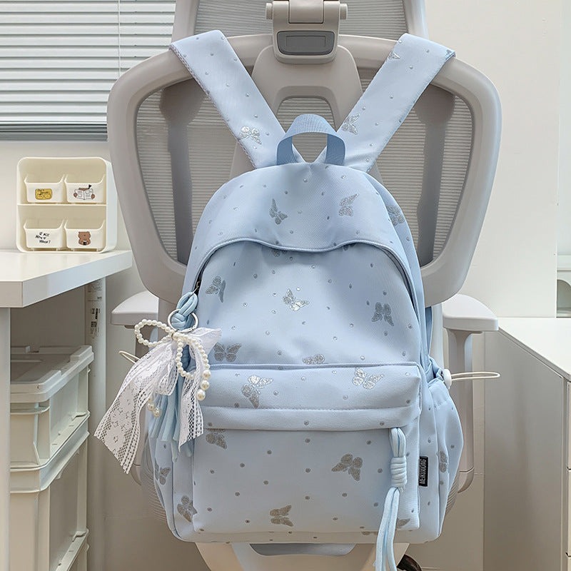 Butterfly-Themed Casual Backpack Stornfield