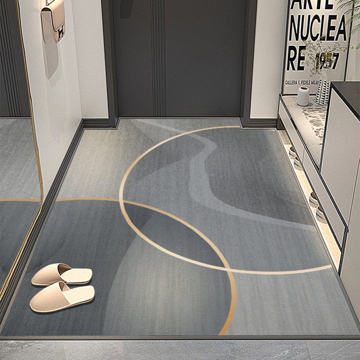 Contemporary Abstract Area Rug Stornfield
