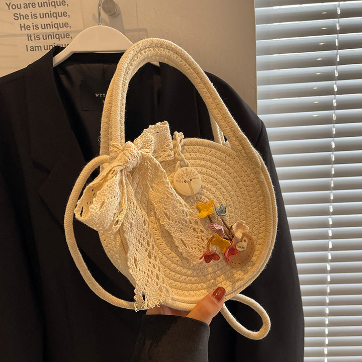 Decorative Handmade Basket Bag