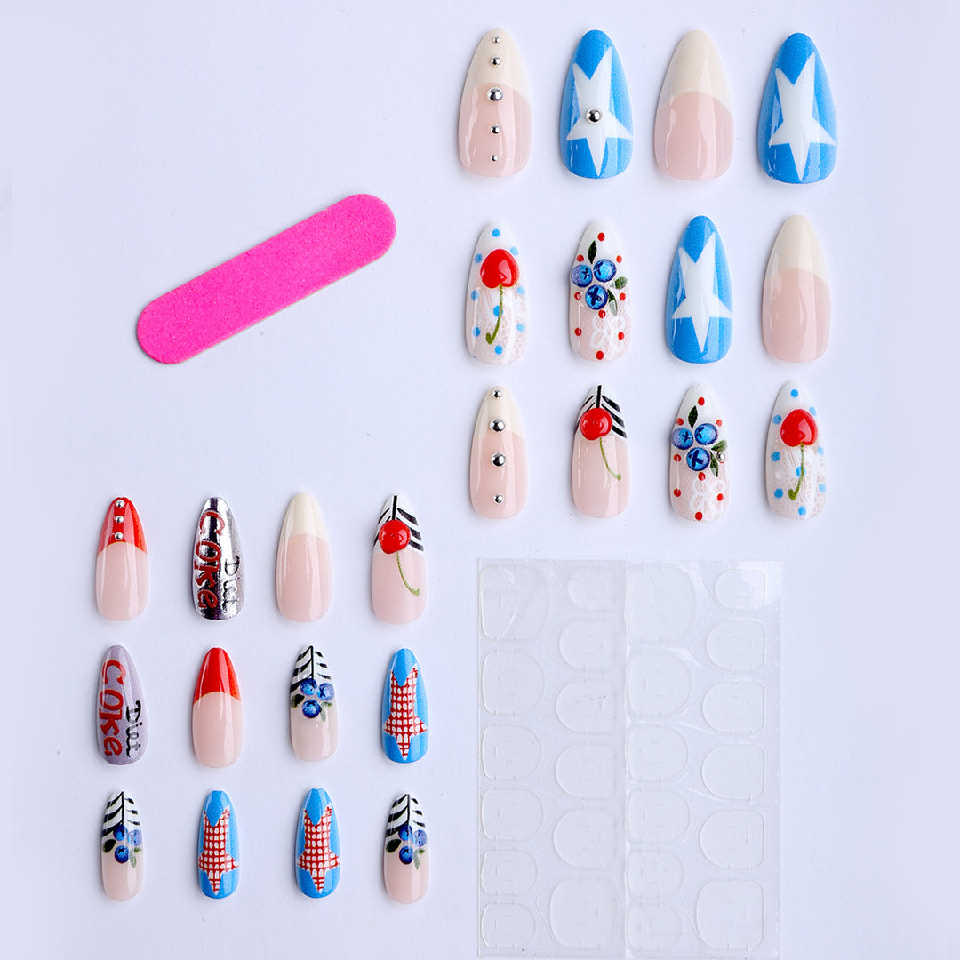 Creative Retro Style Artificial Nails Stornfield