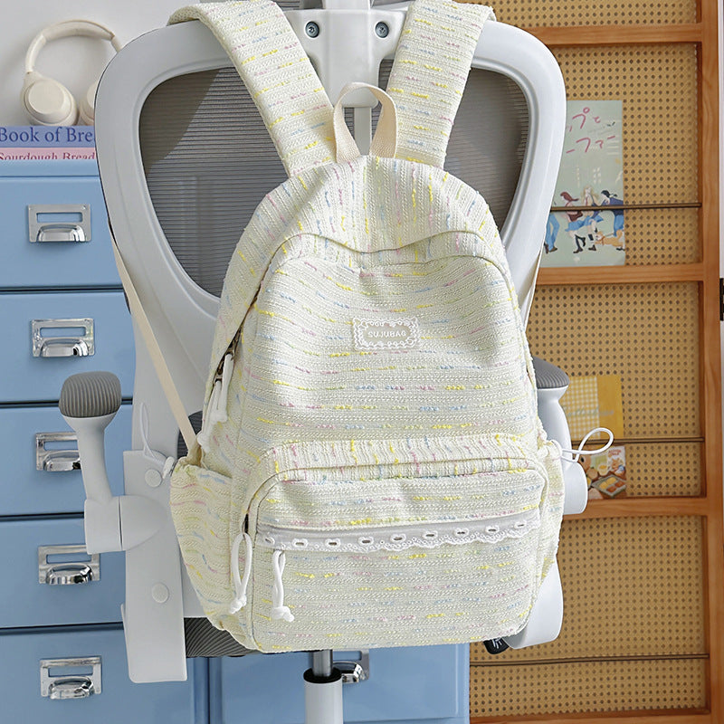Textured Casual Backpack Stornfield