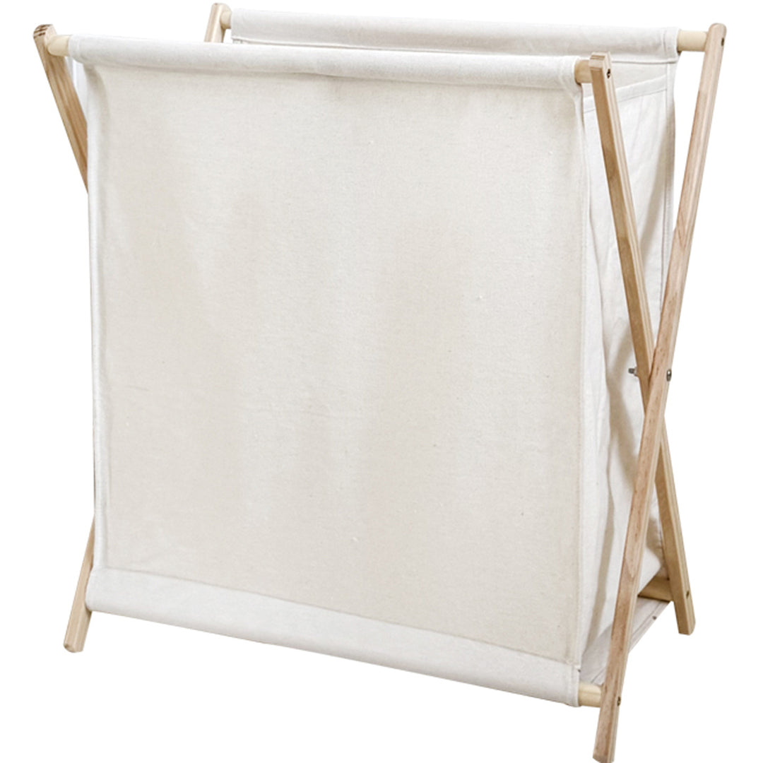 Laundry basket with practical folding mechanism Stornfield