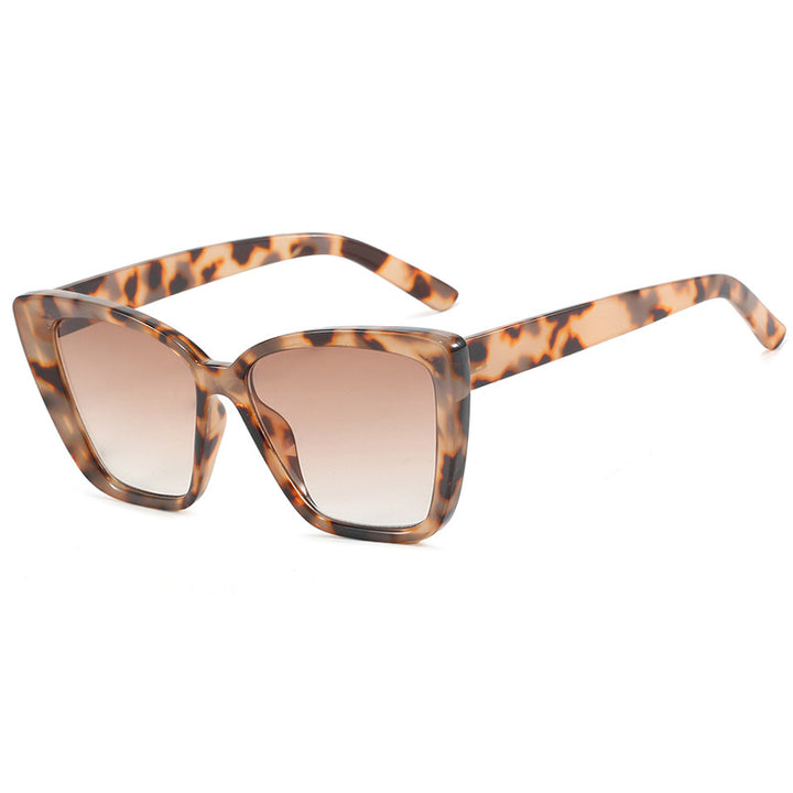 Ladies square sunglasses in modern tortoise pattern Stornfield
