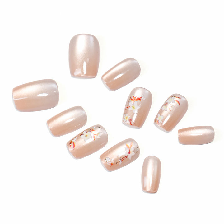 Artificial Nail Art with Timeless Floral Design Stornfield