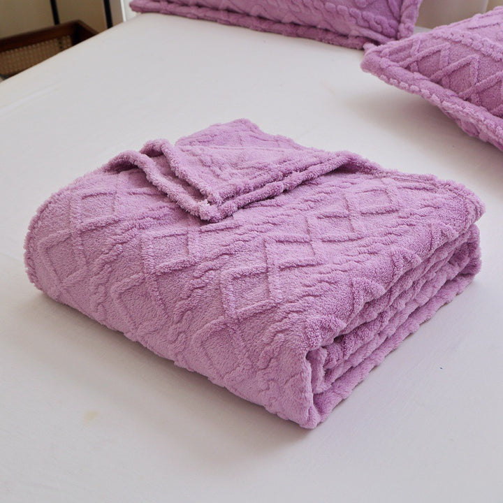 Textured Decorative Throw Blanket Stornfield