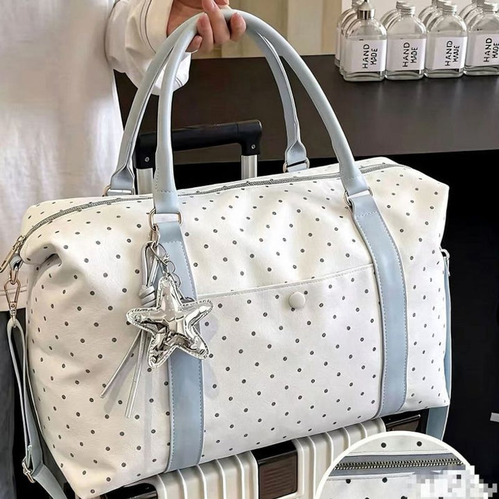 Women's Polka Dot Travel Duffel Bag Stornfield