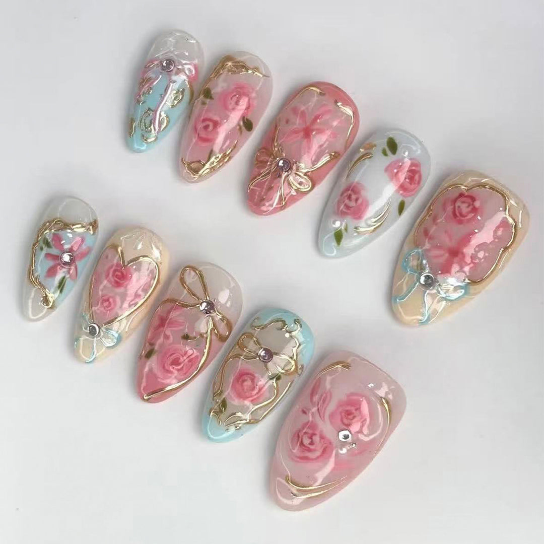 Artfully Decorated Fingernails Stornfield