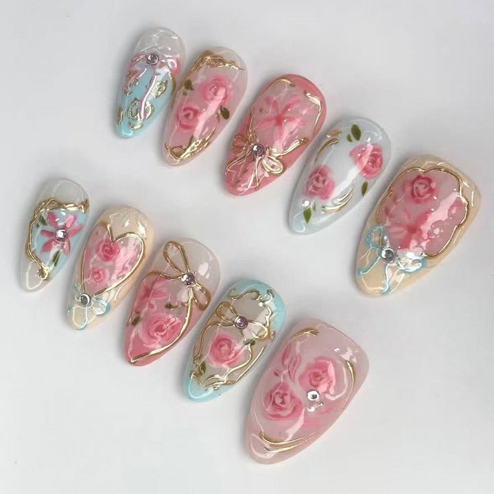 Artfully Decorated Fingernails Stornfield
