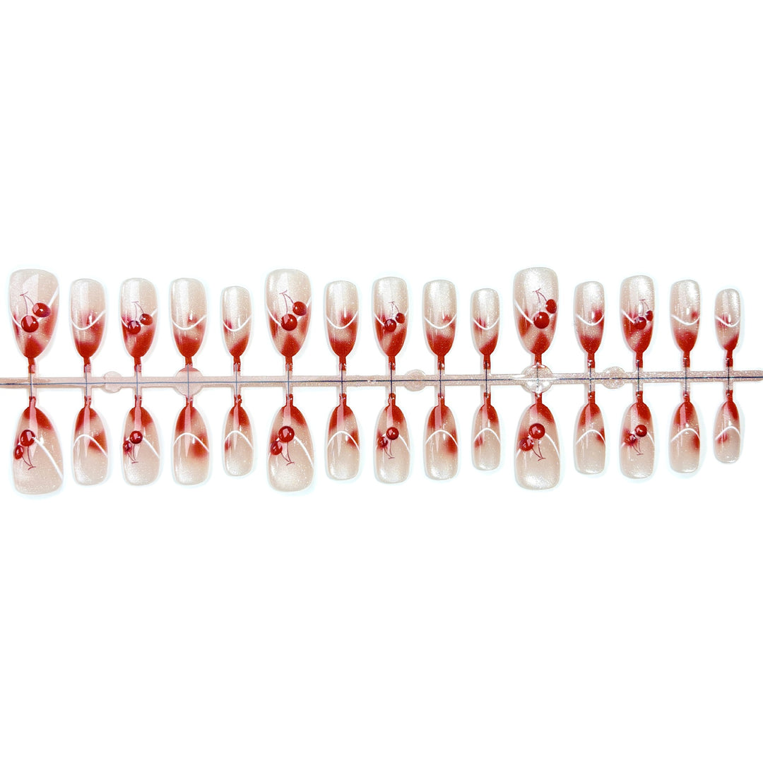 Cherry Blossom Press-On Nail Art Set