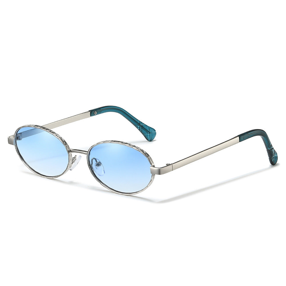 Sleek Oval Frame Sunglasses Stornfield