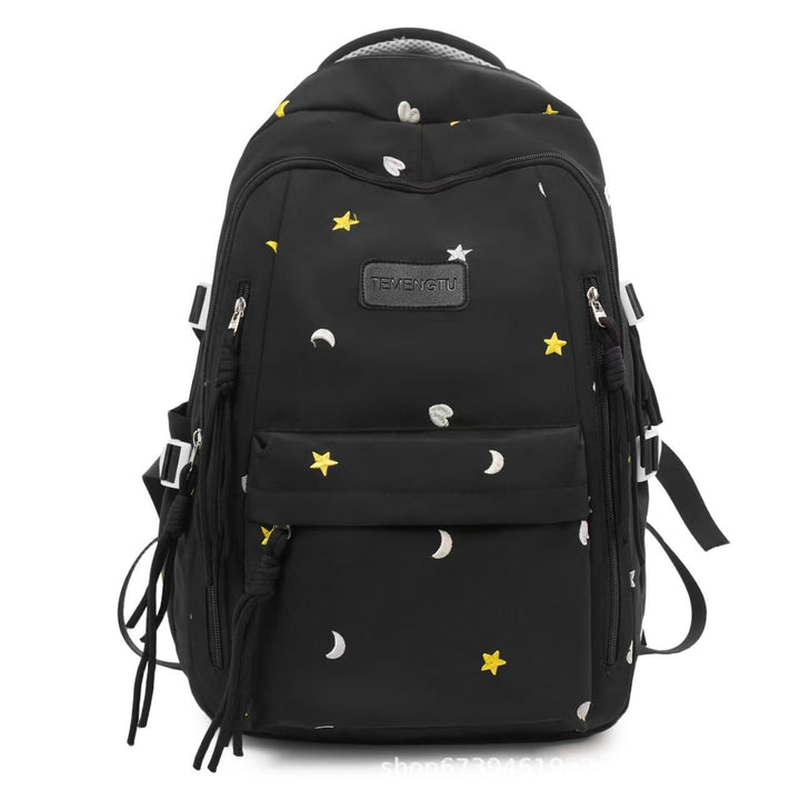 Multi-Pocket Embroidered Backpack Stornfield