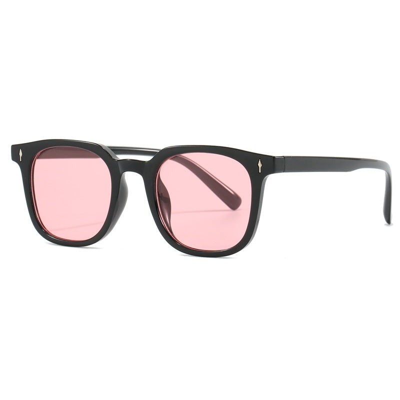 Women's fashionable square sunglasses with durable plastic frame Stornfield