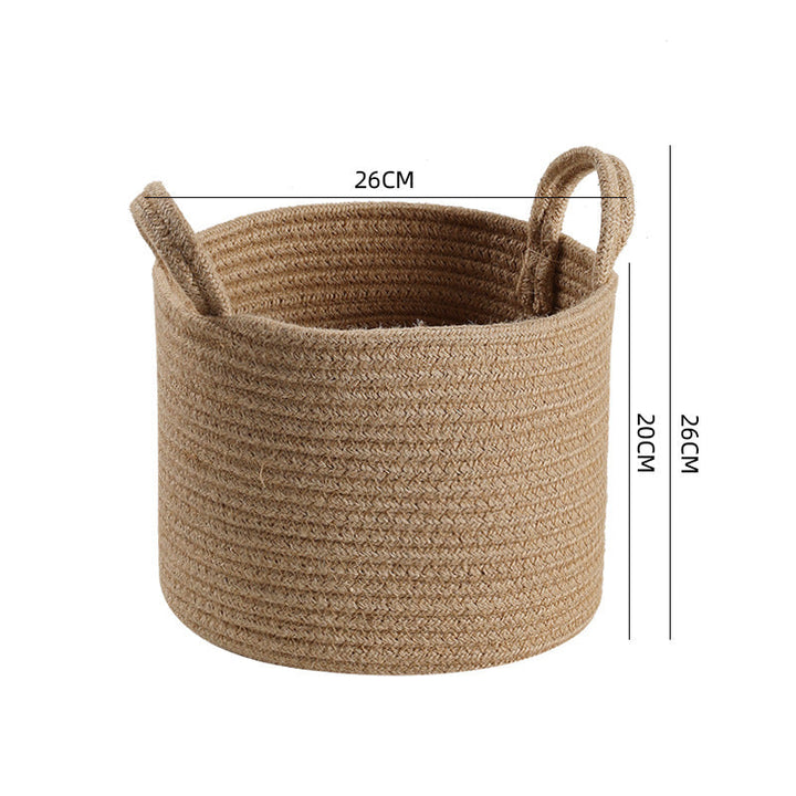 Natural Fiber Storage Basket Stornfield