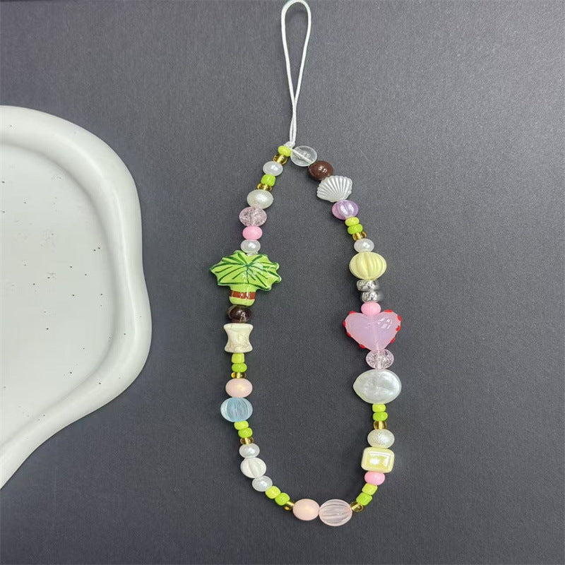 Whimsical Beaded Charm Necklace Stornfield 1790136000