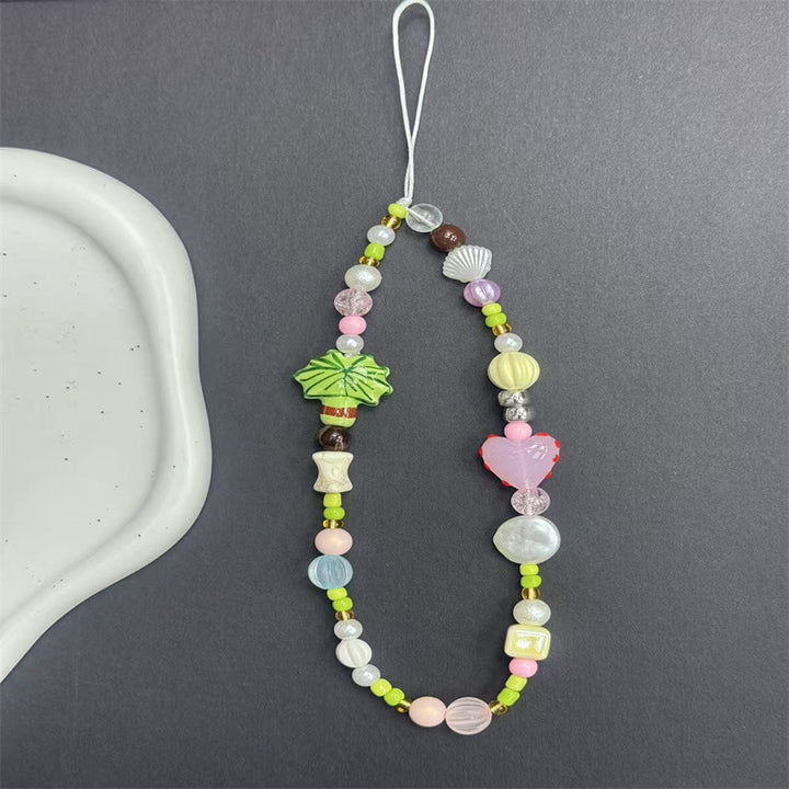 Whimsical Beaded Charm Necklace Stornfield 1790136000