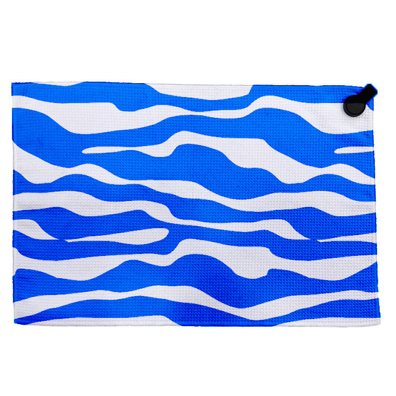 Towel with modern circular pattern Stornfield