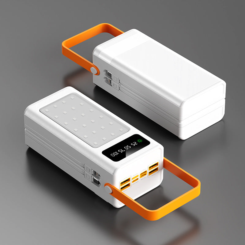 portable power bank with integrated LED light and digital display Stornfield