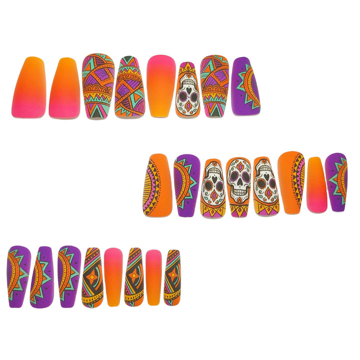 Art Nails In Creative Skull Design Stornfield