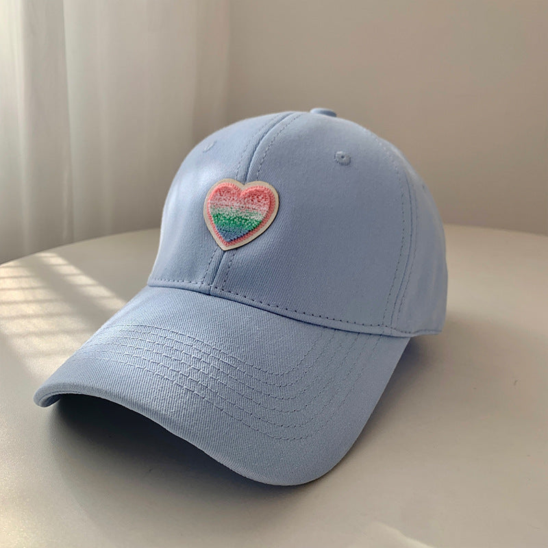 Women's Casual Heart Embroidered Baseball Cap Stornfield