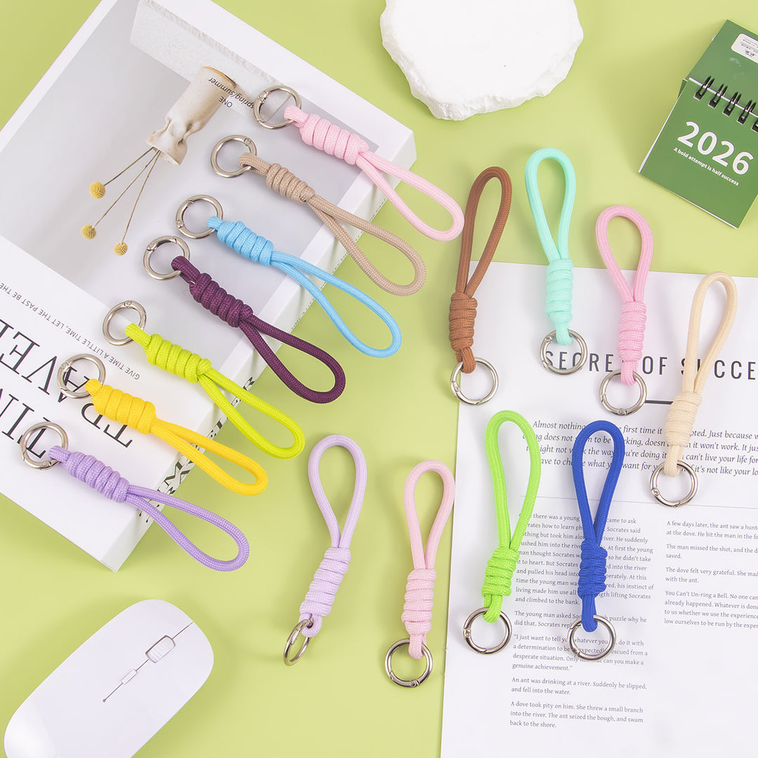 Sturdy Paracord Keychain Loop Stornfield