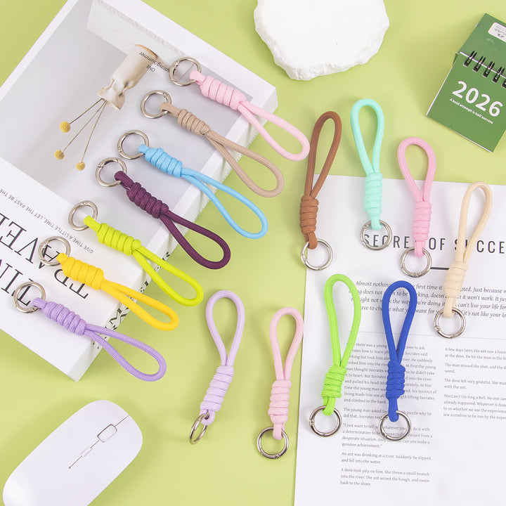 Sturdy Paracord Keychain Loop Stornfield