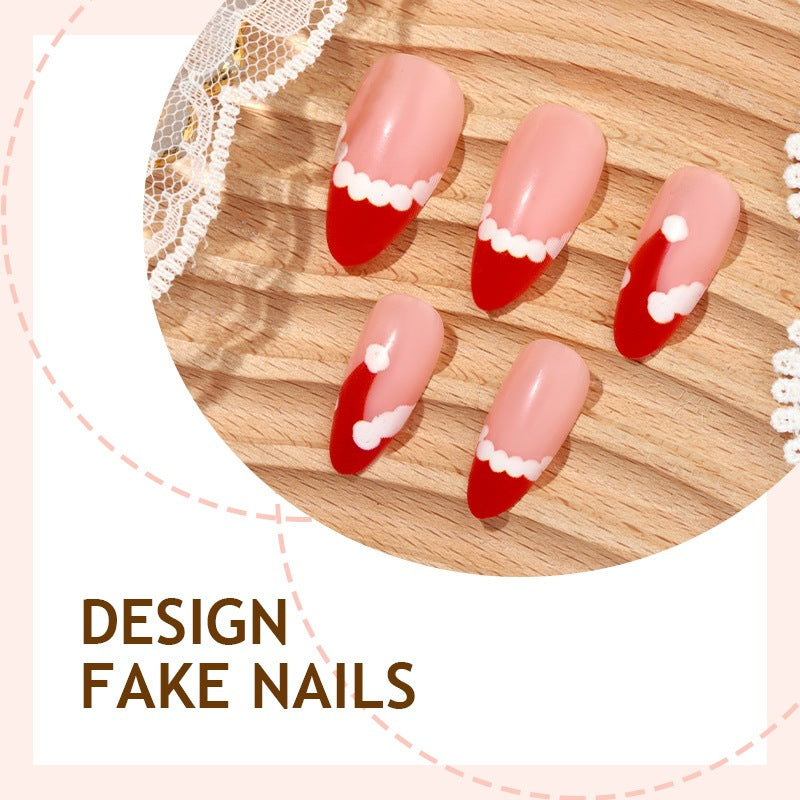 Art nail set with festive design Stornfield