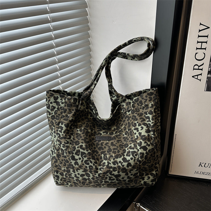 Eco-Friendly Reusable Leopard Print Tote Bag Stornfield