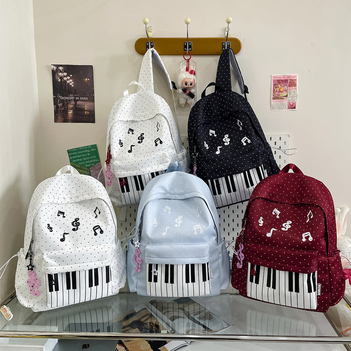 Musical-Themed Casual Backpack Stornfield