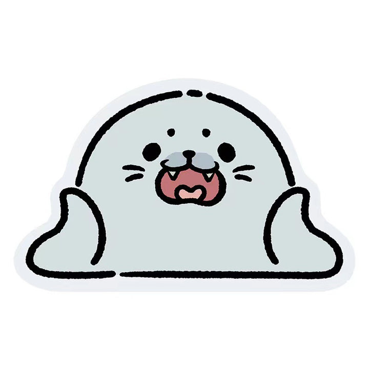 Cute Bunny-Themed Decorative Sticker