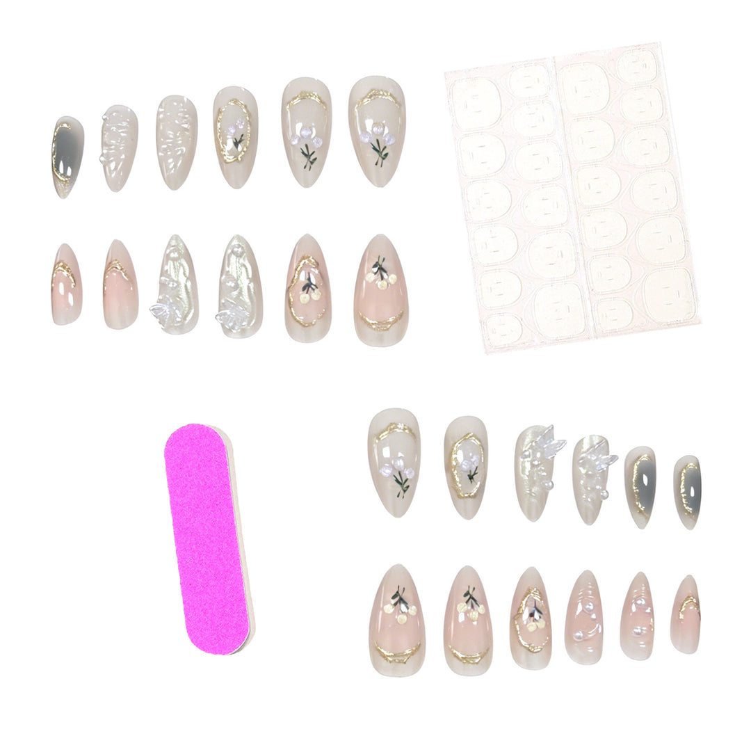 Elegant Decorative Gel Nail Enhancements Stornfield