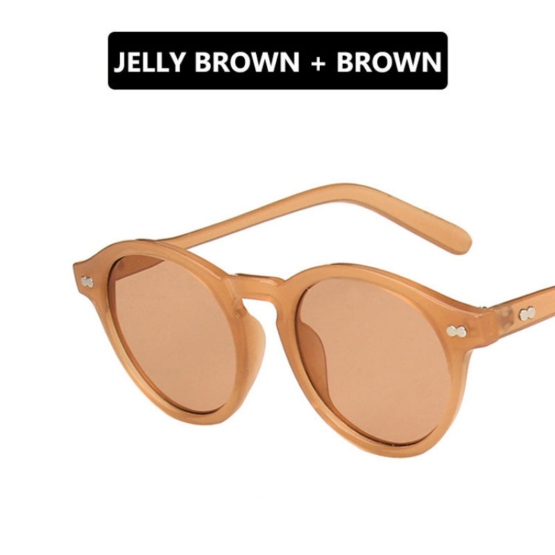 Women's fashionable round sunglasses Stornfield