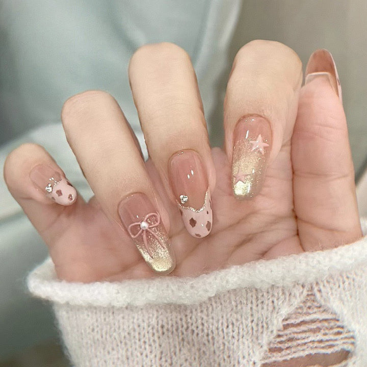 Artistic Themed Press-On Nail Art Stornfield