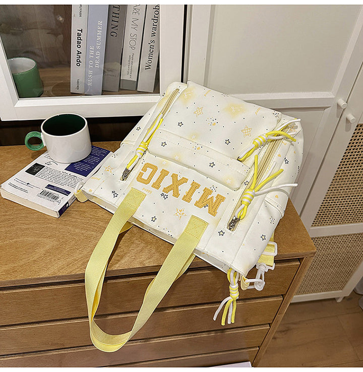 Trendy Illustrated Graphic Backpack Stornfield