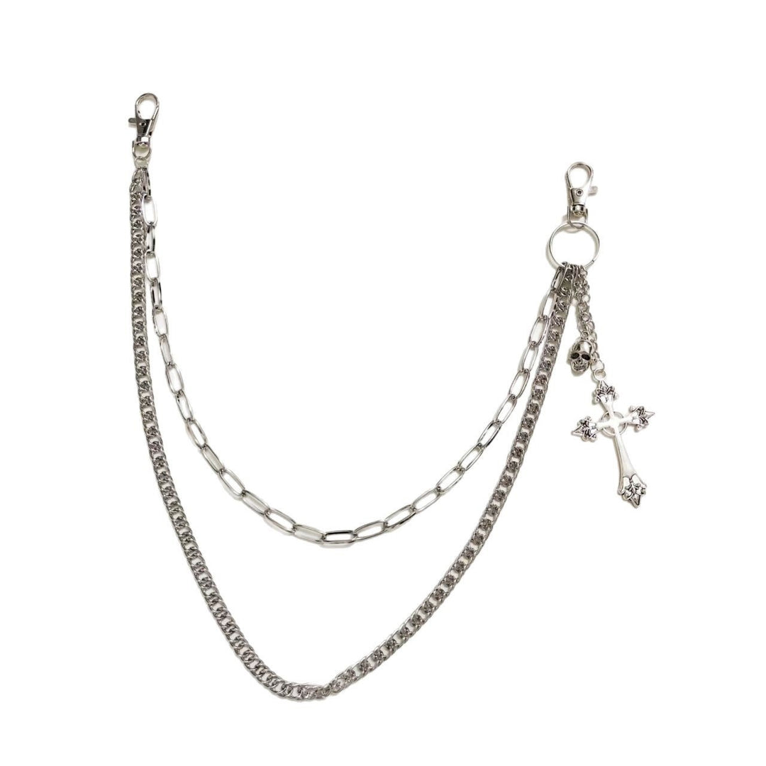 Fashionable chain belt with cross pendant Stornfield