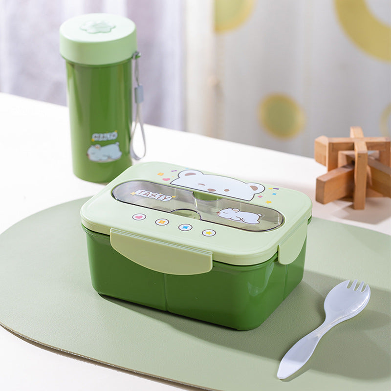 Cute Bear-Themed Bento Box
