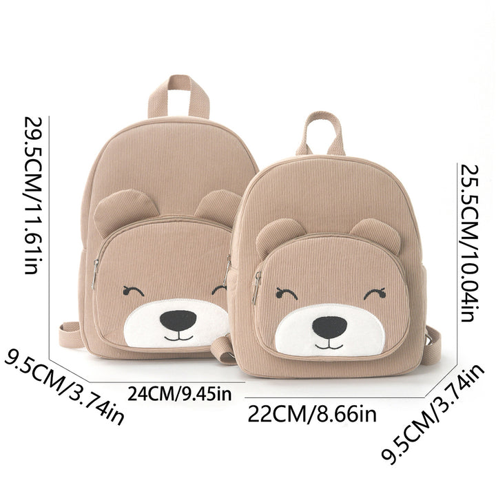 Mini backpack with cute bear motif Stornfield
