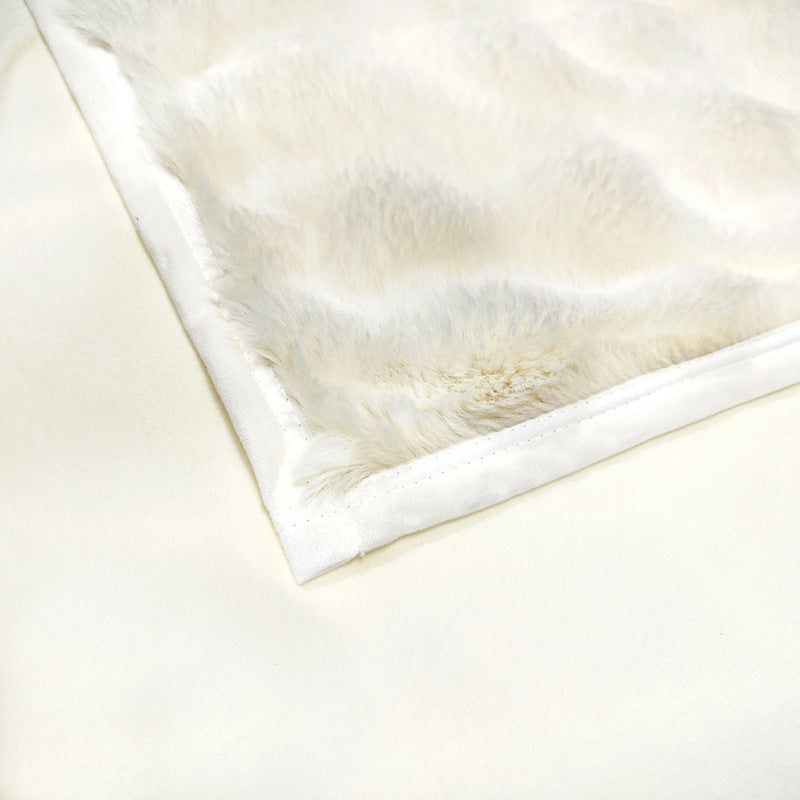 Women luxurious and super soft fleece blanket Stornfield