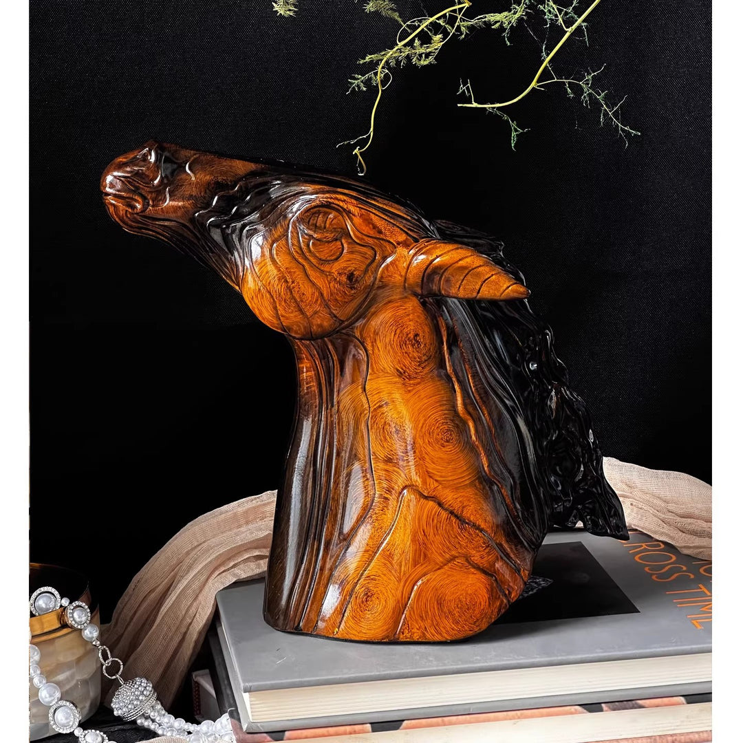 Artistic Horse Head Plate