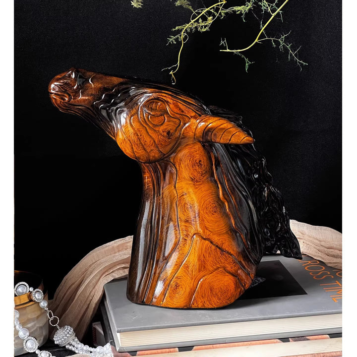 Artistic Horse Head Plate