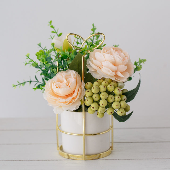 Charming Floral Table Centerpiece