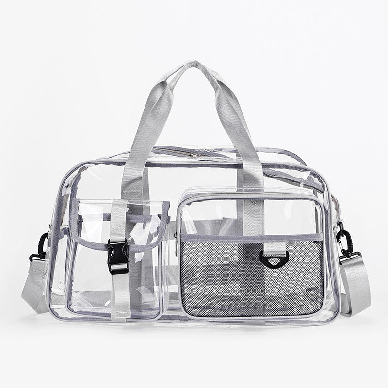 Transparent sports bag with multifunctional compartments Stornfield