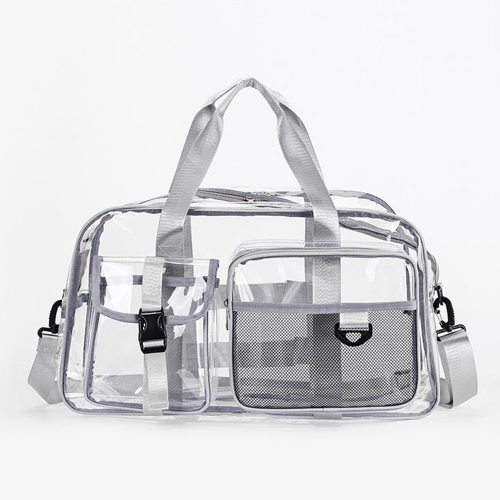 Transparent sports bag with multifunctional compartments Stornfield