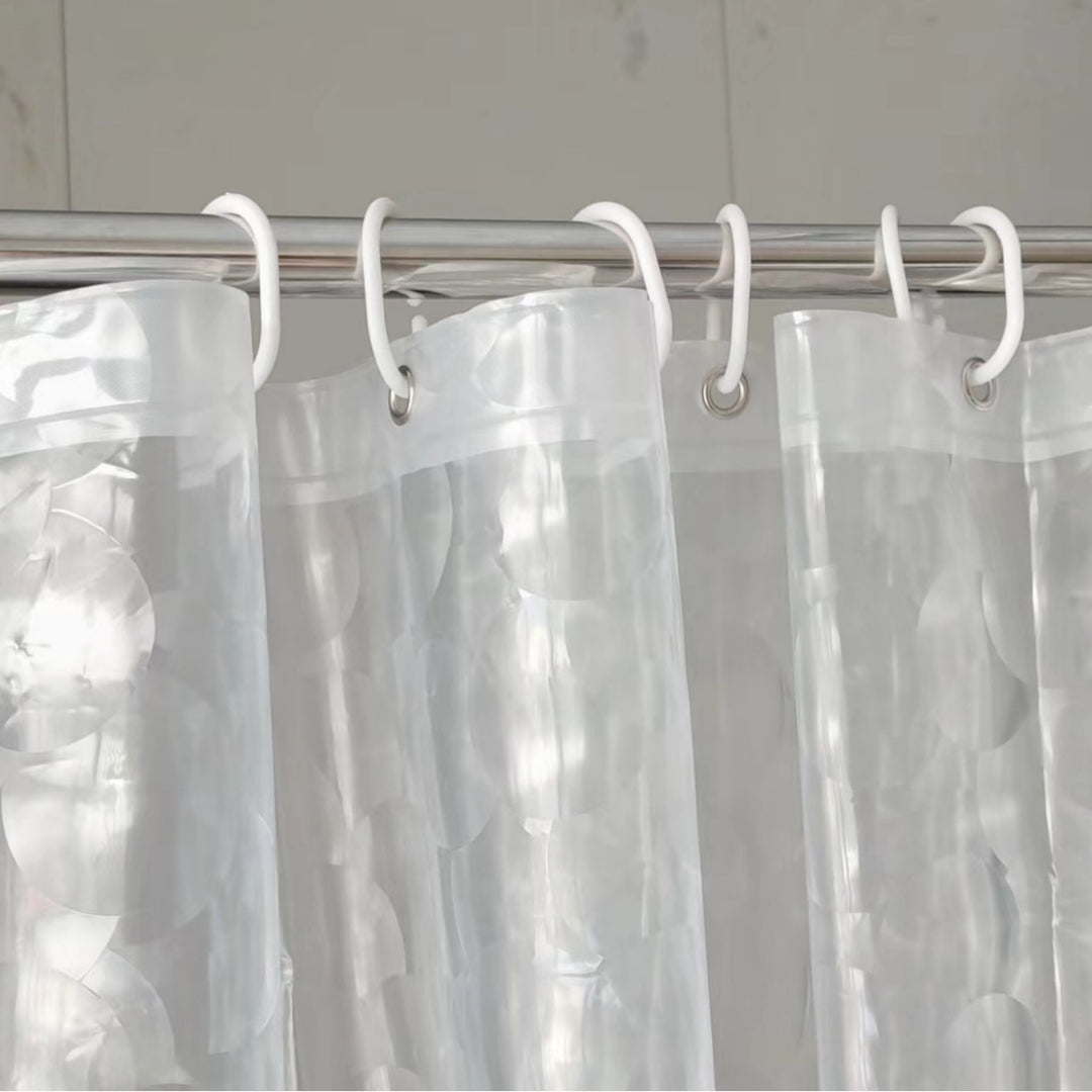 Premium Plastic Shower Curtain Hooks Stornfield