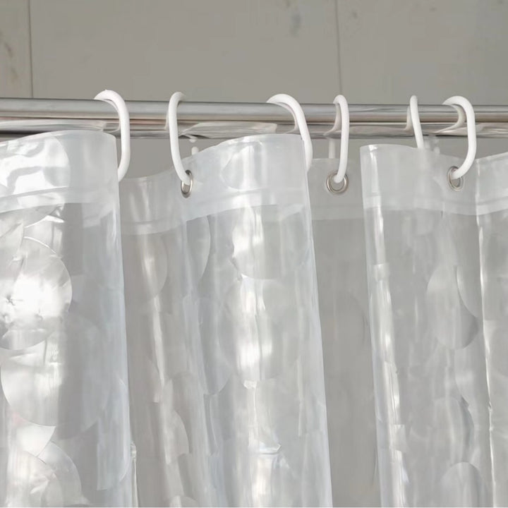 Premium Plastic Shower Curtain Hooks Stornfield