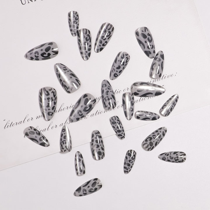 Artistic Leopard Nail Press-On Set Stornfield