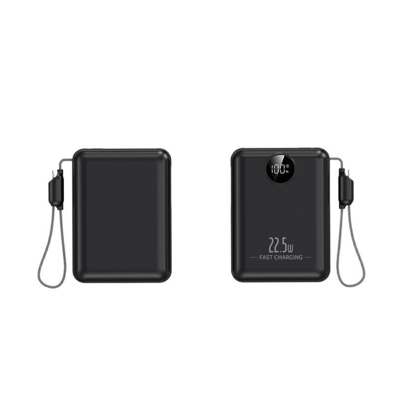 Portable power bank with LCD display and multifunctional connection options Stornfield