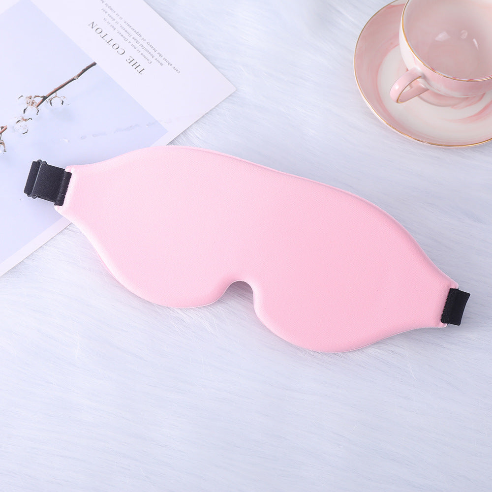 Unisex nan ergonomic 3D sleep mask with contoured eye cavities and adjustable comfort band Stornfield
