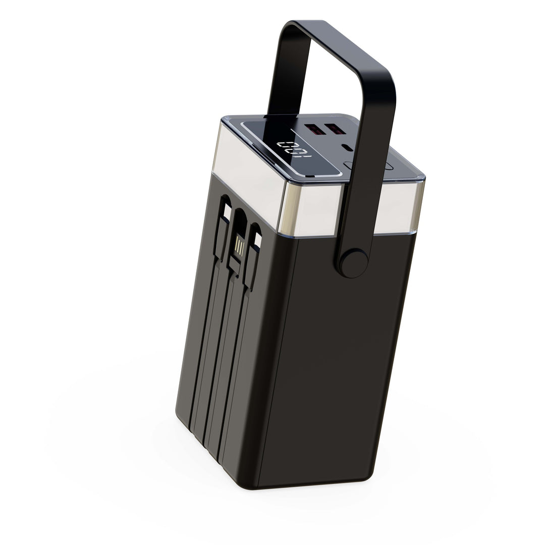 Portable power bank with intelligent fast charging function and digital display Stornfield